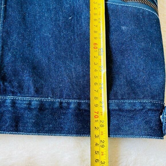 Vintage Y2K Cool J Baggy Hip Hop Denim Skater Jean Jacket - Picture 8 of 8